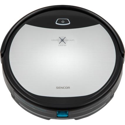 Sencor - Robottolmuimeja koos mopiga 2-ühes 25W 2600 mAh Wi-Fi must/hõbe + pult