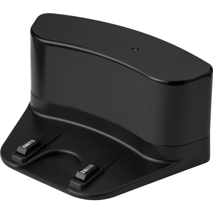 Sencor - Robottolmuimeja koos mopiga 2-ühes 25W 2600 mAh Wi-Fi must/hõbe + pult