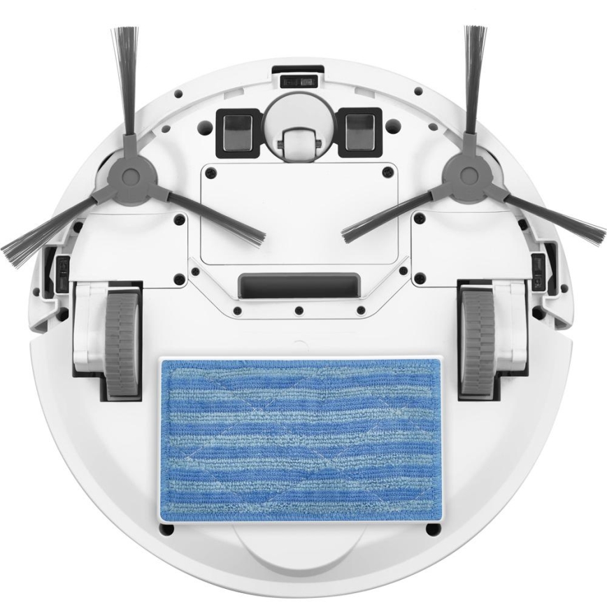 Sencor - Robottolmuimeja mopiga 2in1 18W/1500 mAh valge + kaugjuhtimispult