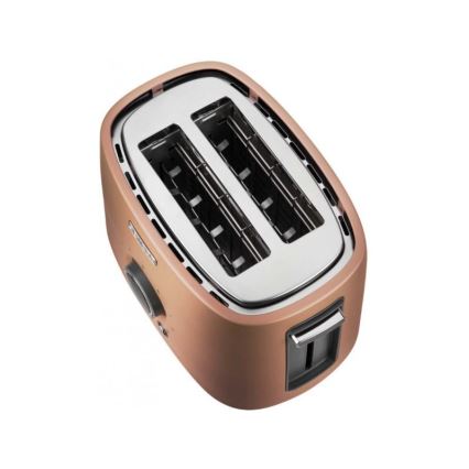 Sencor - röster kahe avaga ja soojendusrestiga 1000W/230V, vaskse viimistlusega