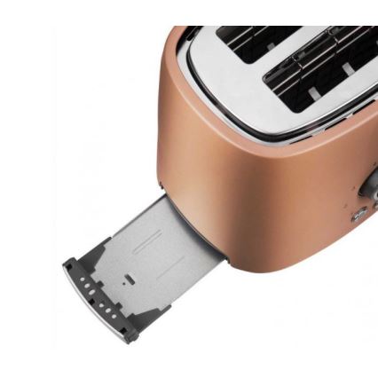 Sencor - röster kahe avaga ja soojendusrestiga 1000W/230V, vaskse viimistlusega