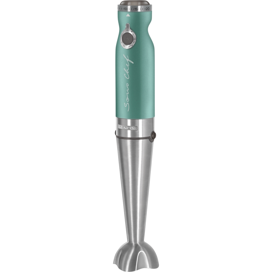 Sencor - Saumikser 4in1 1200W/230V roostevaba teras/türkiissinine