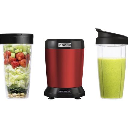 Sencor - Smuuti blender 1000W/230V punane