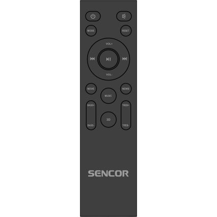 Sencor - Soundbar 200W/230V + kaugjuhtimispult