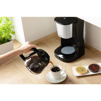 Sencor - Tilkumisfunktsiooniga kohvimasin 1,25 l 1000W/230V