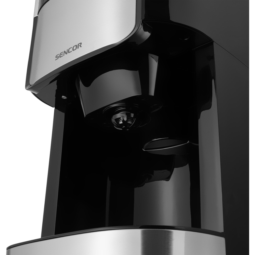 Sencor - Tilkumisfunktsiooniga kohvimasin 1,5 l LCD ekraaniga 900W/230V