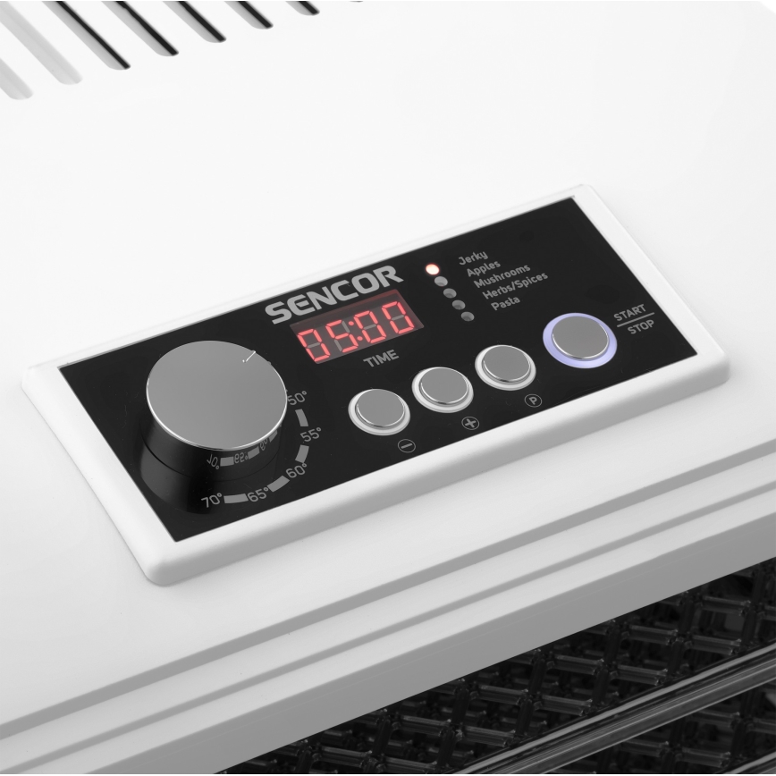 Sencor - Toidukuivati 500W/230V valge