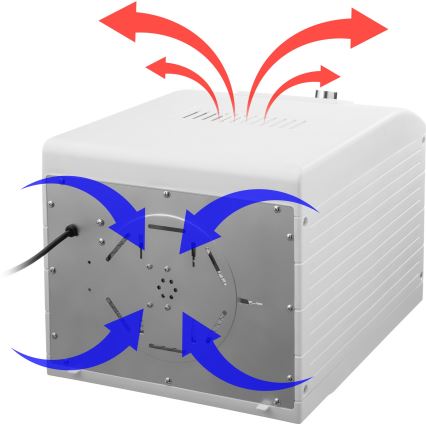 Sencor - Toidukuivati 500W/230V valge