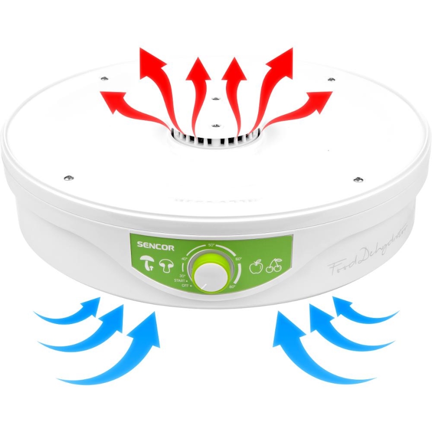 Sencor - Toidukuivati termoregulatsiooniga 250W/230V
