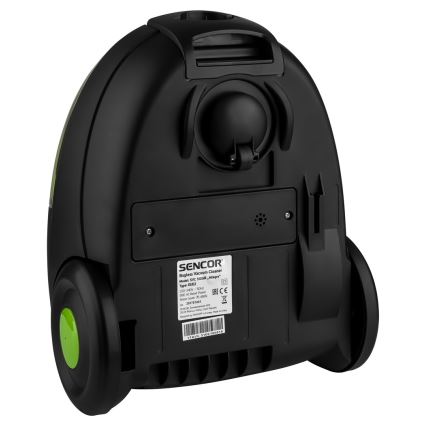Sencor - Tolmuimeja kotivaba 1,5 l 890W/230V roheline/must