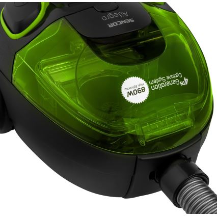 Sencor - Tolmuimeja kotivaba 1,5 l 890W/230V roheline/must