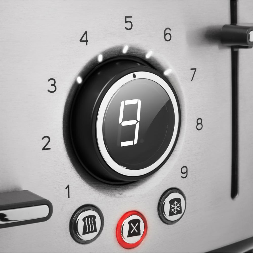 Sencor - Toster nelja avaga 1600W/230V mattkroom