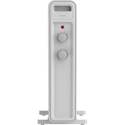 Sencor - valge õliradiaator 7 ribiga, 600/900/1500 W, 230 V