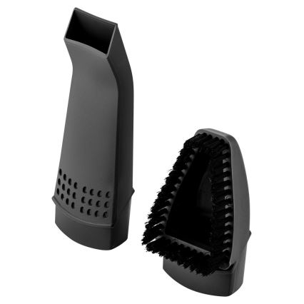 Sencor - Varstolmuimeja koos elektrilise keerleva harjaga 2-ühes 110W/14,8V 2200 mAh valge
