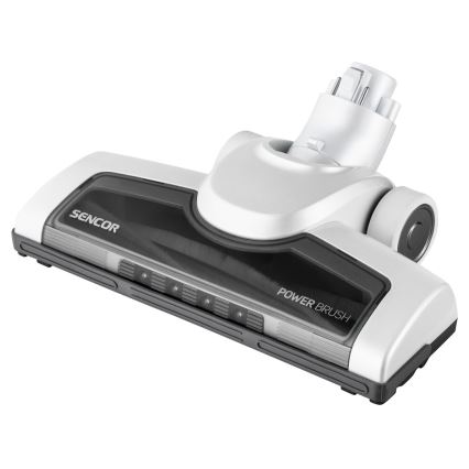 Sencor - Varstolmuimeja koos elektrilise keerleva harjaga 2-ühes 110W/14,8V 2200 mAh valge