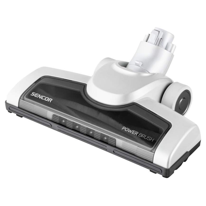 Sencor - Varstolmuimeja koos elektrilise keerleva harjaga 2-ühes 110W/14,8V 2200 mAh valge