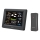 Sencor - Värvilise LCD-ekraaniga ilmajaam, 3xAA + 2xAA, must