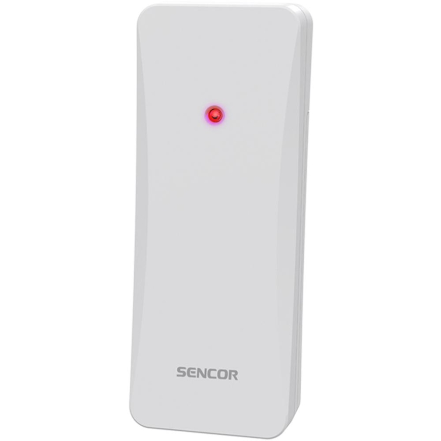 Sencor - värvilise LCD-ekraaniga ilmajaam, 3xAAA + 2xAA, valge