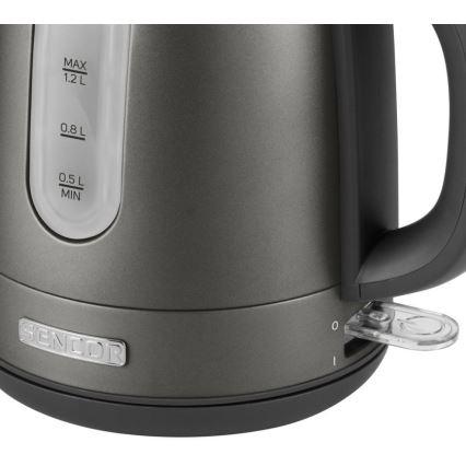 Sencor - Veekeetja 1,2 l 2150W/230V antratsiit