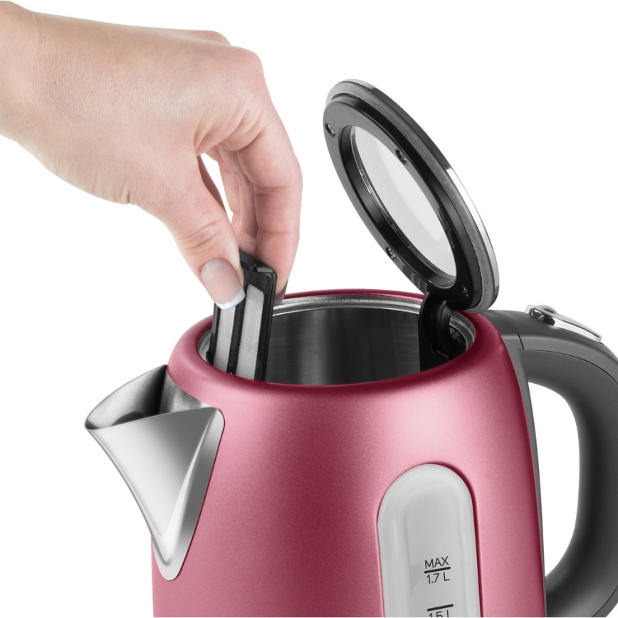 Sencor - Veekeetja 1,7 l 2150W/230V roosa