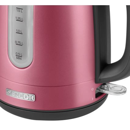 Sencor - Veekeetja 1,7 l 2150W/230V roosa