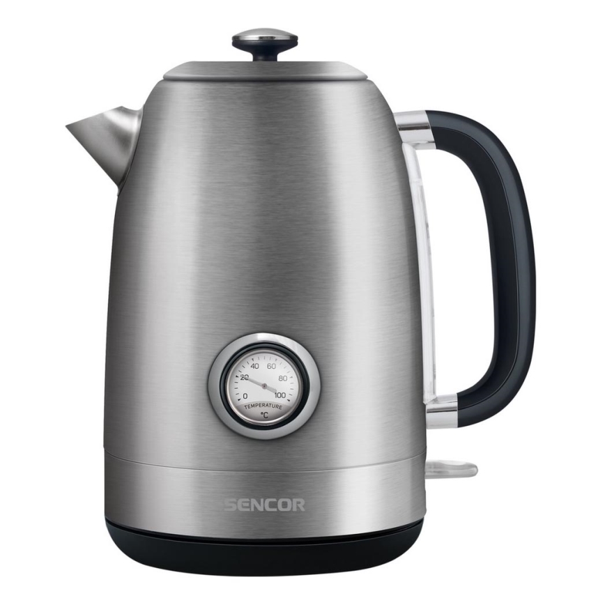Sencor - Veekeetja 1,7 l 2200W/230V roostevaba teras