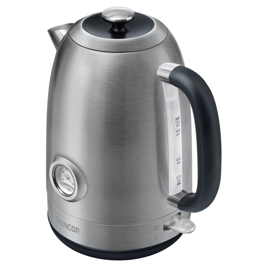 Sencor - Veekeetja 1,7 l 2200W/230V roostevaba teras