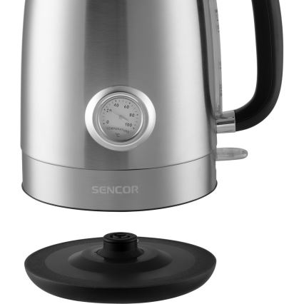 Sencor - Veekeetja 1,7 l 2200W/230V roostevaba teras