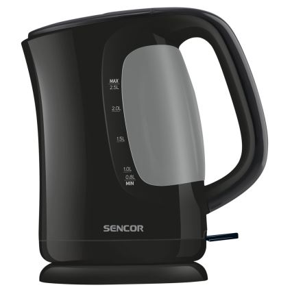 Sencor - Veekeetja 2,5 l 2200W/230V must