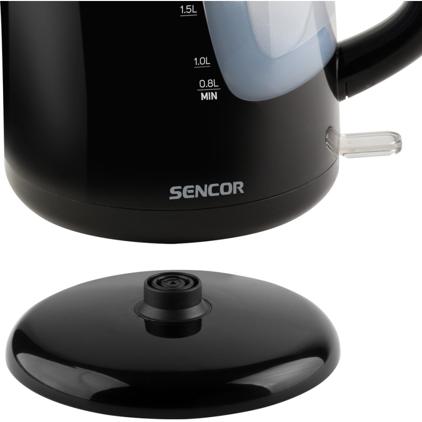 Sencor - Veekeetja 2,5 l 2200W/230V must