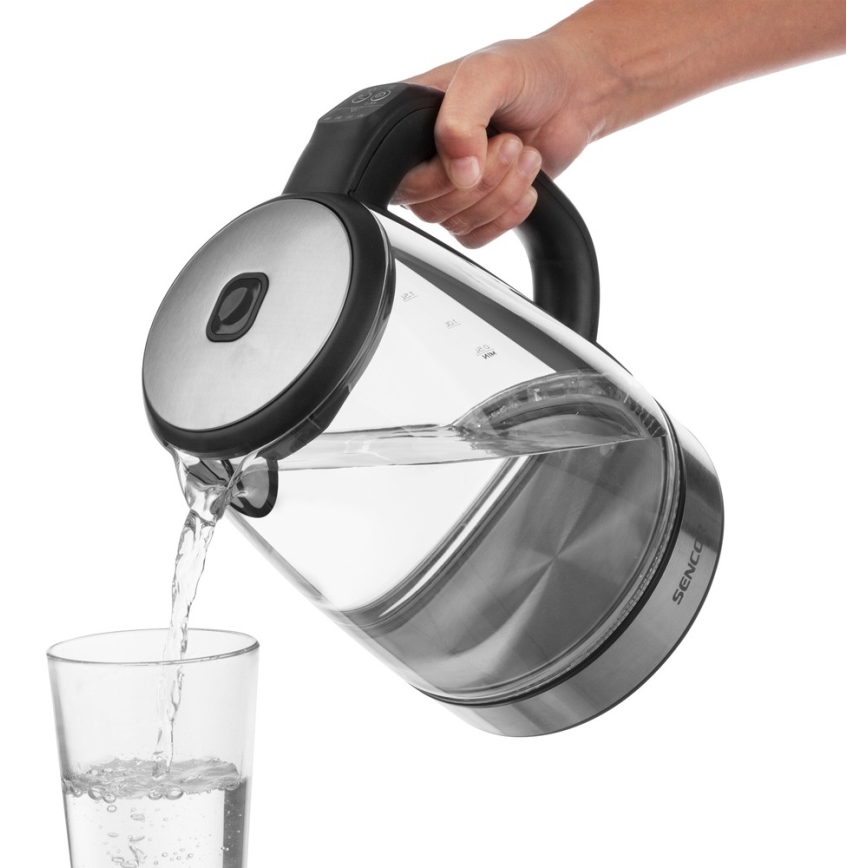 Sencor - Veekeetja termoregulatsiooni ja LED taustvalgustusega 2 l 2200W/230V