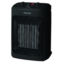 Sencor - Ventilaator keraamilise kütteelemendiga 900/1300/2000W/230V must