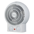 Sencor - Ventilaator kütteelemendiga 1200/2000W/230V valge