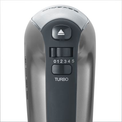 Severin HM 3832 - käsimikser 400W/230V roostevaba teras/must