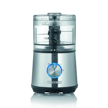 Severin KM 3865 - toiduhakkija 400 W/230 V, roostevaba teras/must