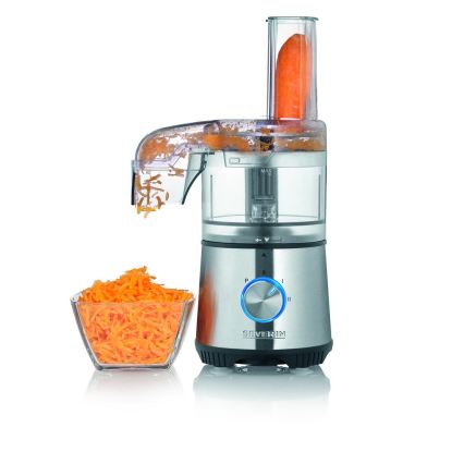 Severin KM 3865 - toiduhakkija 400 W/230 V, roostevaba teras/must