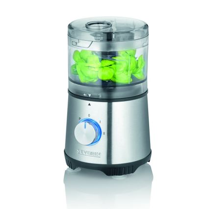 Severin KM 3865 - toiduhakkija 400W/230V roostevaba teras/must