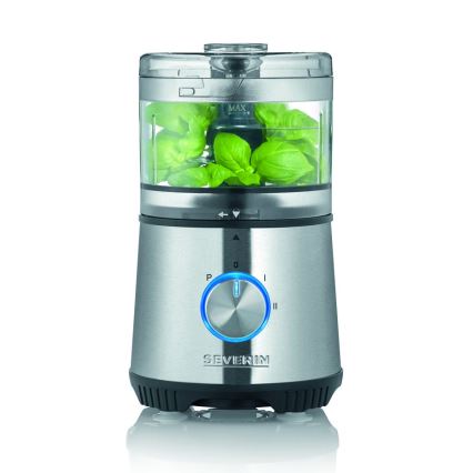 Severin KM 3865 - toiduhakkija 400W/230V roostevaba teras/must