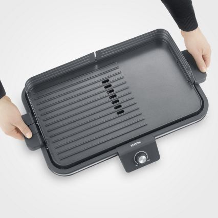 Severin PG 8564 - laual kasutatav elektrigrill 2300 W/230 V, 50 x 30 cm, must