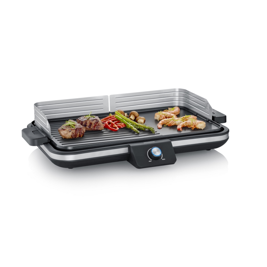 Severin PG 8564 - laual kasutatav elektrigrill 2300 W/230 V, 50 x 30 cm, must