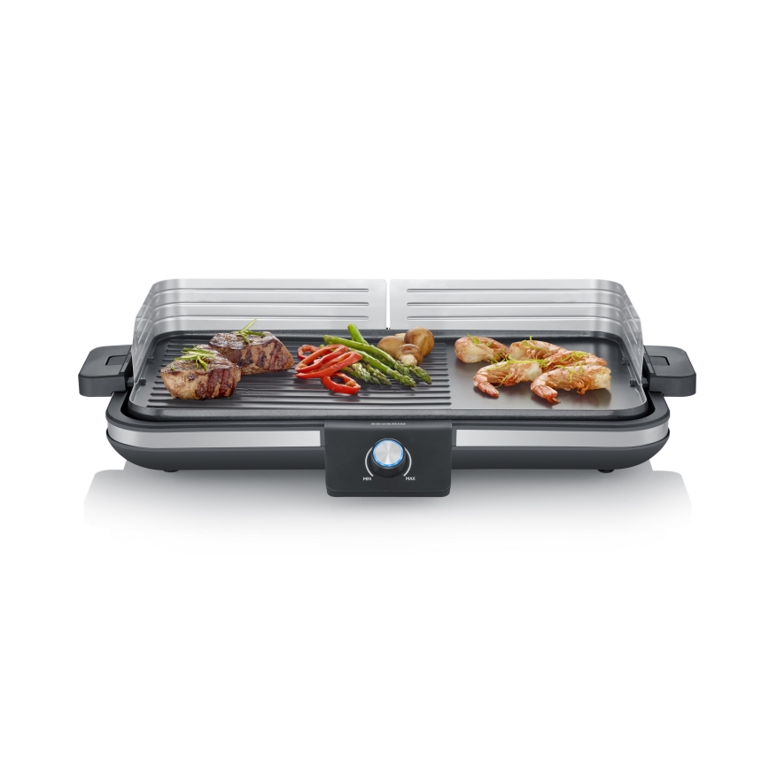 Severin PG 8564 - laual kasutatav elektrigrill 2300 W/230 V, 50 x 30 cm, must