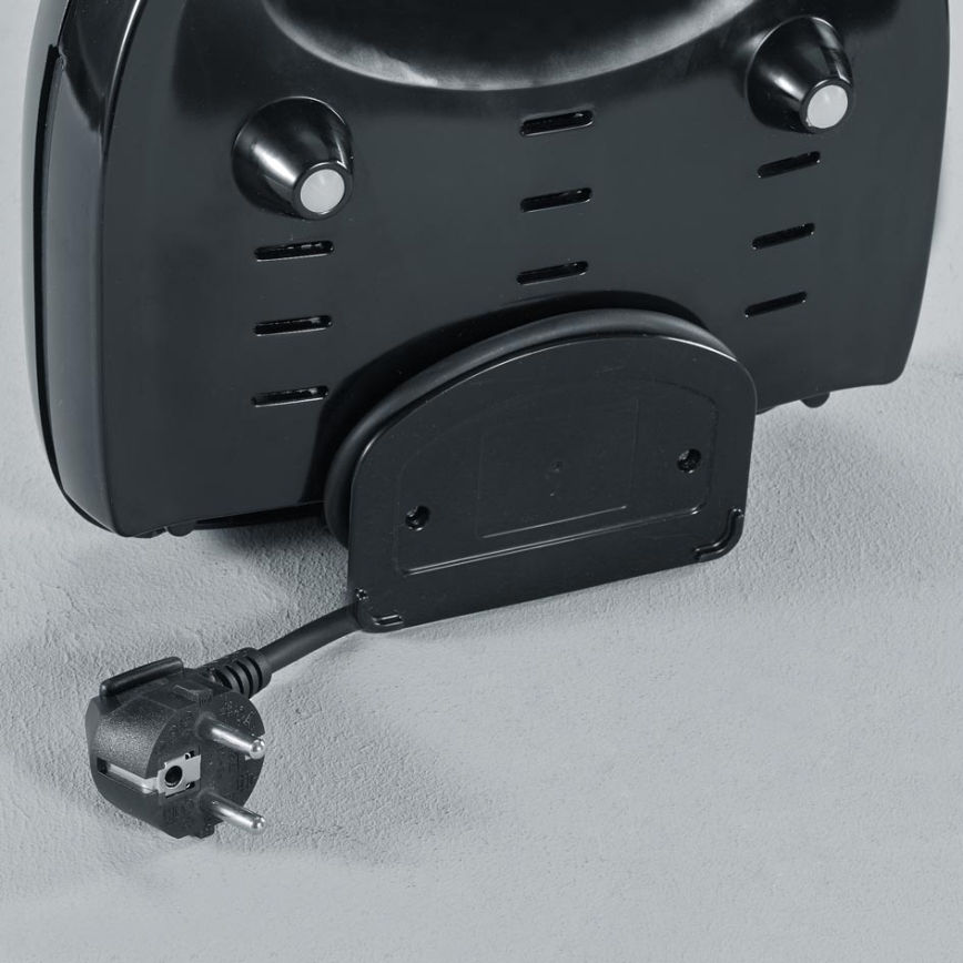 Severin SA 2969 - Toster 700W/230V roostevaba teras/must