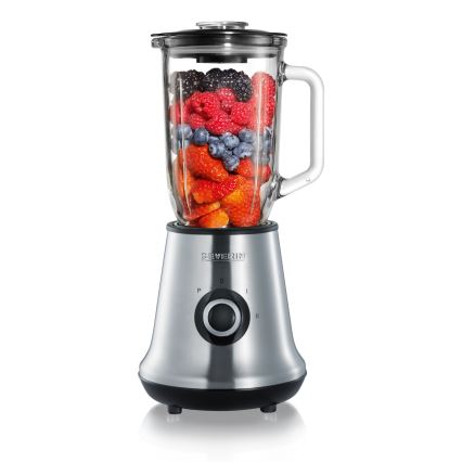 Severin SM 3737 - Lauablender 1 l 500 W/230 V roostevaba teras/must