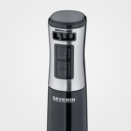 Severin SM 3771 - Saumikser 600W/230V roostevaba teras/must
