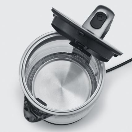 Severin WK 3420 - Elektriline veekeetja 1,7 l, 2200 W/230 V, roostevaba teras/klaas