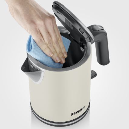 Severin WK 9577 - 1 l elektriline veekeetja 2400W/230V, beež