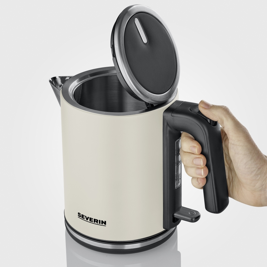 Severin WK 9577 - Kiirveekeetja 1 l 2400W/230V beež