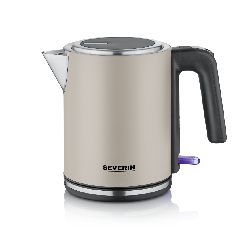 Severin WK 9577 - Kiirveekeetja 1 l 2400W/230V beež