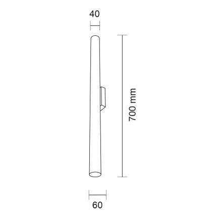 Shilo - Seinavalgusti 2xGU10-MR11/15W/230V must