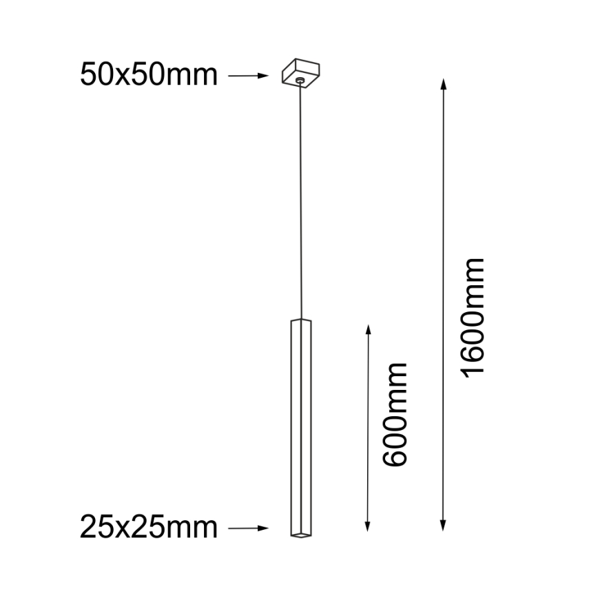 Shilo - Lühter 1xG9/10W/230V